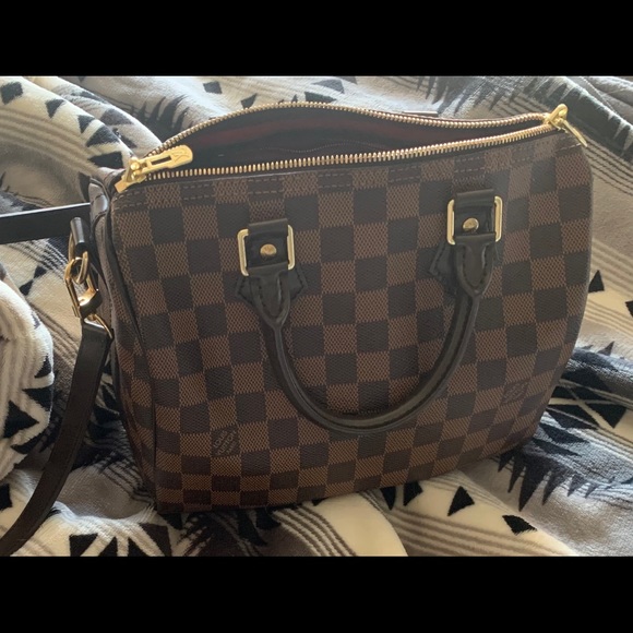 Louis Vuitton Handbags - Louis Vuitton Speedy 25 Bandouliere damier ebene